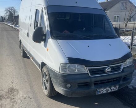 Белый Фиат Дукато, объемом двигателя 2.8 л и пробегом 430 тыс. км за 4100 $, фото 1 на Automoto.ua