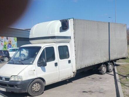 Білий Фіат Дукато, об'ємом двигуна 2.8 л та пробігом 777 тис. км за 14000 $, фото 1 на Automoto.ua