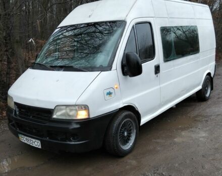 Белый Фиат Дукато, объемом двигателя 2.3 л и пробегом 420 тыс. км за 2500 $, фото 1 на Automoto.ua