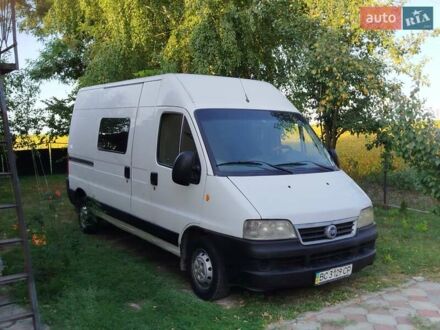 Белый Фиат Дукато, объемом двигателя 2.29 л и пробегом 306 тыс. км за 4500 $, фото 1 на Automoto.ua