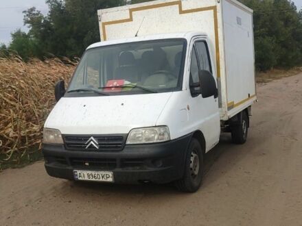 Белый Фиат Дукато, объемом двигателя 2.3 л и пробегом 445 тыс. км за 2300 $, фото 1 на Automoto.ua