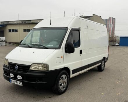 Белый Фиат Дукато, объемом двигателя 2.8 л и пробегом 330 тыс. км за 3999 $, фото 1 на Automoto.ua