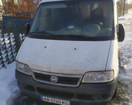 Белый Фиат Дукато, объемом двигателя 2.3 л и пробегом 425 тыс. км за 2900 $, фото 1 на Automoto.ua