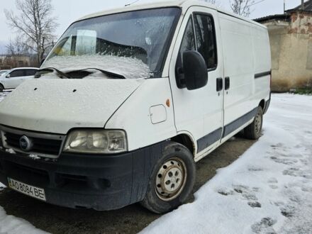 Белый Фиат Дукато, объемом двигателя 2.8 л и пробегом 100 тыс. км за 2000 $, фото 1 на Automoto.ua