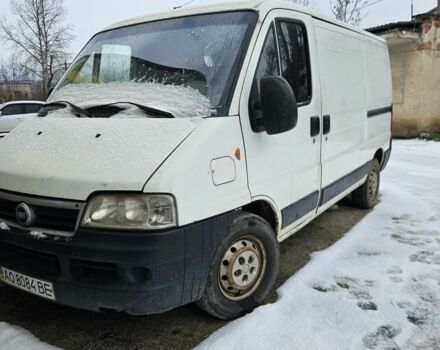 Белый Фиат Дукато, объемом двигателя 2.8 л и пробегом 100 тыс. км за 2000 $, фото 1 на Automoto.ua