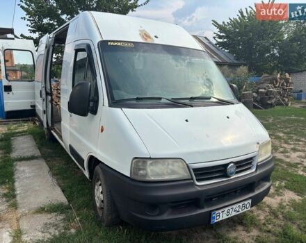 Белый Фиат Дукато, объемом двигателя 2.8 л и пробегом 497 тыс. км за 3200 $, фото 1 на Automoto.ua