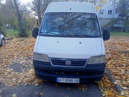 Белый Фиат Дукато, объемом двигателя 2.8 л и пробегом 449 тыс. км за 3800 $, фото 1 на Automoto.ua