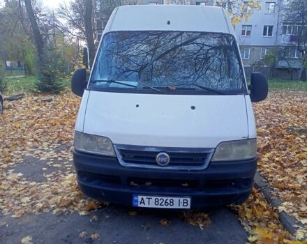 Белый Фиат Дукато, объемом двигателя 2.8 л и пробегом 449 тыс. км за 3800 $, фото 1 на Automoto.ua
