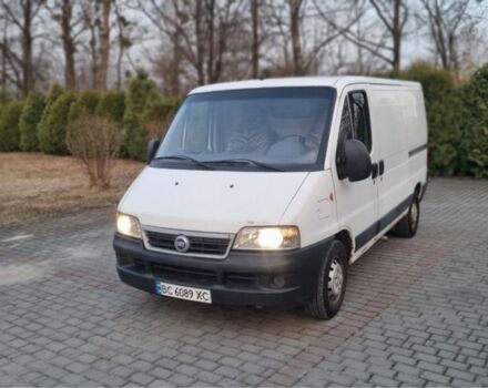 Белый Фиат Дукато, объемом двигателя 2.8 л и пробегом 266 тыс. км за 4950 $, фото 1 на Automoto.ua