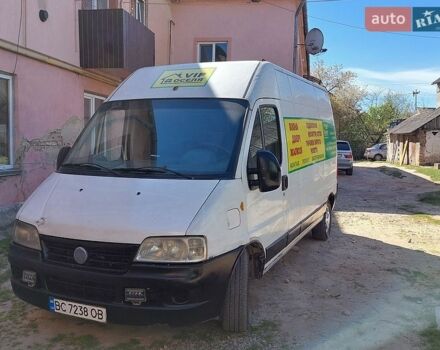 Белый Фиат Дукато, объемом двигателя 2.8 л и пробегом 503 тыс. км за 5200 $, фото 1 на Automoto.ua