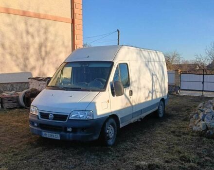 Белый Фиат Дукато, объемом двигателя 2.8 л и пробегом 400 тыс. км за 3000 $, фото 1 на Automoto.ua