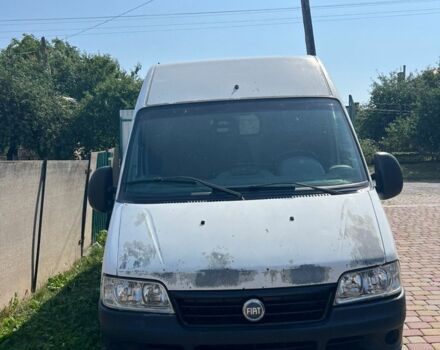 Белый Фиат Дукато, объемом двигателя 2.8 л и пробегом 460 тыс. км за 4500 $, фото 1 на Automoto.ua