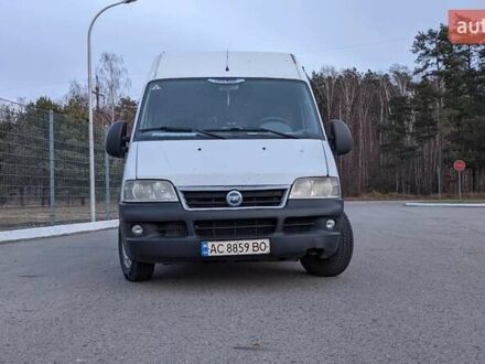 Белый Фиат Дукато, объемом двигателя 2.8 л и пробегом 460 тыс. км за 6700 $, фото 1 на Automoto.ua