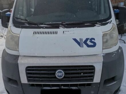 Белый Фиат Дукато, объемом двигателя 2.3 л и пробегом 253 тыс. км за 4000 $, фото 1 на Automoto.ua