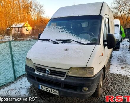 Белый Фиат Дукато, объемом двигателя 2.3 л и пробегом 103 тыс. км за 1300 $, фото 1 на Automoto.ua