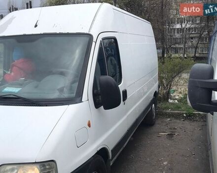 Белый Фиат Дукато, объемом двигателя 2.8 л и пробегом 450 тыс. км за 6000 $, фото 1 на Automoto.ua