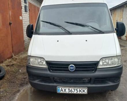 Белый Фиат Дукато, объемом двигателя 2.8 л и пробегом 363 тыс. км за 6800 $, фото 1 на Automoto.ua