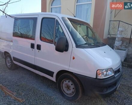 Белый Фиат Дукато, объемом двигателя 2 л и пробегом 483 тыс. км за 6800 $, фото 1 на Automoto.ua