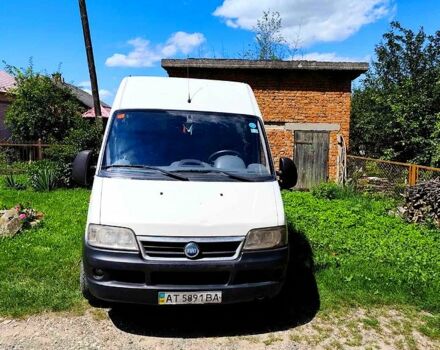 Белый Фиат Дукато, объемом двигателя 2.3 л и пробегом 328 тыс. км за 3900 $, фото 1 на Automoto.ua
