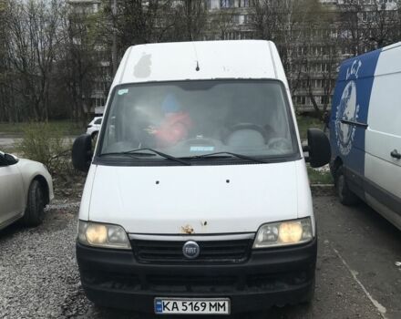 Белый Фиат Дукато, объемом двигателя 2.8 л и пробегом 460 тыс. км за 5600 $, фото 1 на Automoto.ua