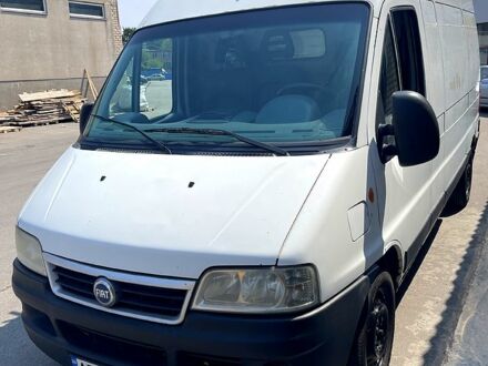 Белый Фиат Дукато, объемом двигателя 2.8 л и пробегом 303 тыс. км за 4500 $, фото 1 на Automoto.ua