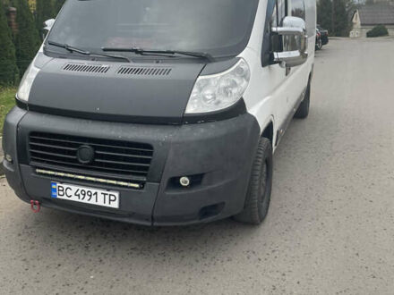 Белый Фиат Дукато, объемом двигателя 2.29 л и пробегом 400 тыс. км за 7000 $, фото 1 на Automoto.ua