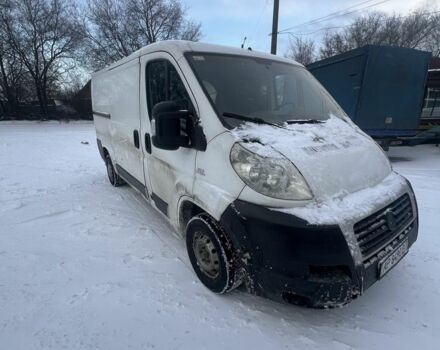 Белый Фиат Дукато, объемом двигателя 2.3 л и пробегом 300 тыс. км за 4000 $, фото 1 на Automoto.ua