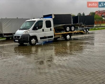 Белый Фиат Дукато, объемом двигателя 2.3 л и пробегом 390 тыс. км за 11300 $, фото 1 на Automoto.ua