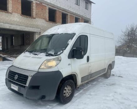 Белый Фиат Дукато, объемом двигателя 2.3 л и пробегом 395 тыс. км за 3950 $, фото 1 на Automoto.ua