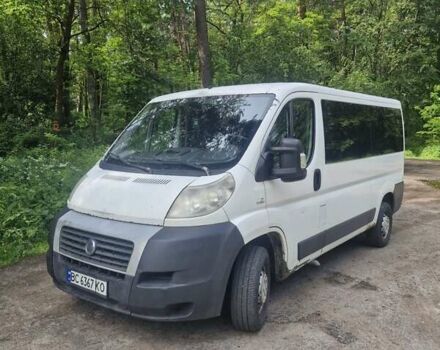 Белый Фиат Дукато, объемом двигателя 2.3 л и пробегом 279 тыс. км за 9150 $, фото 1 на Automoto.ua