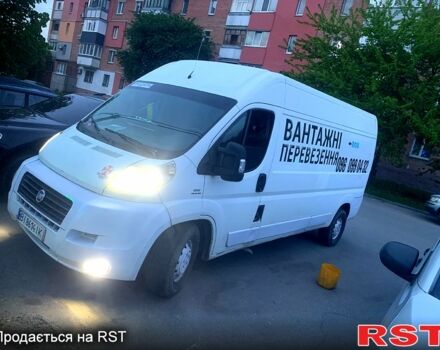 Белый Фиат Дукато, объемом двигателя 2.3 л и пробегом 350 тыс. км за 7500 $, фото 1 на Automoto.ua