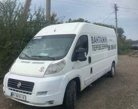 Белый Фиат Дукато, объемом двигателя 2.29 л и пробегом 250 тыс. км за 6800 $, фото 1 на Automoto.ua