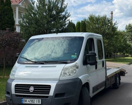 Белый Фиат Дукато, объемом двигателя 2.3 л и пробегом 380 тыс. км за 15976 $, фото 1 на Automoto.ua
