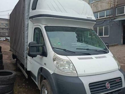 Белый Фиат Дукато, объемом двигателя 3 л и пробегом 90 тыс. км за 15000 $, фото 1 на Automoto.ua