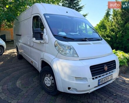 Белый Фиат Дукато, объемом двигателя 2.3 л и пробегом 580 тыс. км за 8500 $, фото 1 на Automoto.ua