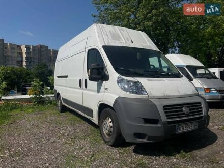 Белый Фиат Дукато, объемом двигателя 2.29 л и пробегом 445 тыс. км за 5500 $, фото 1 на Automoto.ua