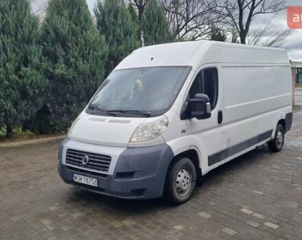 Белый Фиат Дукато, объемом двигателя 2.3 л и пробегом 330 тыс. км за 3650 $, фото 1 на Automoto.ua