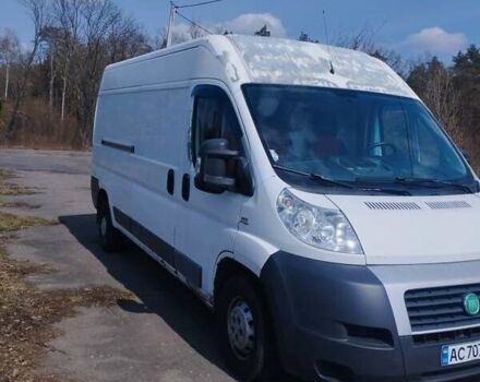 Белый Фиат Дукато, объемом двигателя 2.3 л и пробегом 571 тыс. км за 9500 $, фото 1 на Automoto.ua