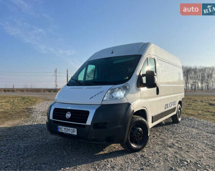 Белый Фиат Дукато, объемом двигателя 2.29 л и пробегом 292 тыс. км за 7900 $, фото 1 на Automoto.ua