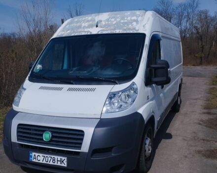 Белый Фиат Дукато, объемом двигателя 2.3 л и пробегом 571 тыс. км за 9500 $, фото 1 на Automoto.ua