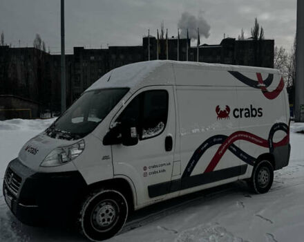 Белый Фиат Дукато, объемом двигателя 2.3 л и пробегом 206 тыс. км за 14500 $, фото 1 на Automoto.ua