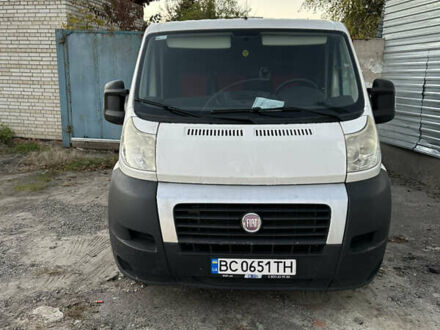 Белый Фиат Дукато, объемом двигателя 2 л и пробегом 210 тыс. км за 9500 $, фото 1 на Automoto.ua