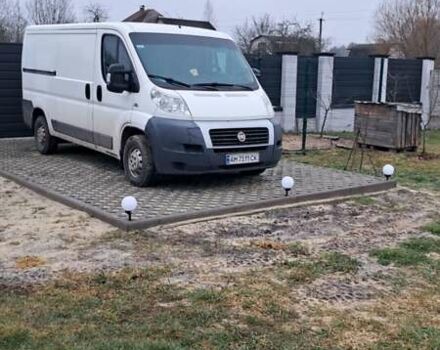 Белый Фиат Дукато, объемом двигателя 2.29 л и пробегом 367 тыс. км за 10000 $, фото 1 на Automoto.ua