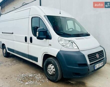 Белый Фиат Дукато, объемом двигателя 2.29 л и пробегом 243 тыс. км за 9500 $, фото 1 на Automoto.ua