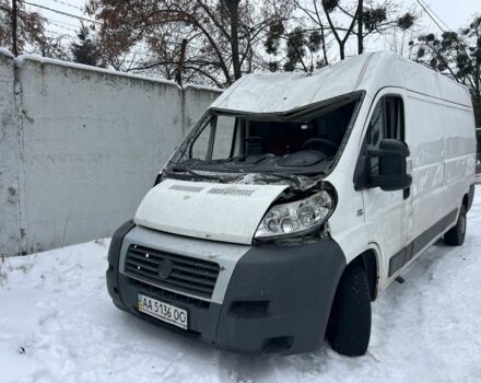 Белый Фиат Дукато, объемом двигателя 2.3 л и пробегом 153 тыс. км за 4100 $, фото 1 на Automoto.ua