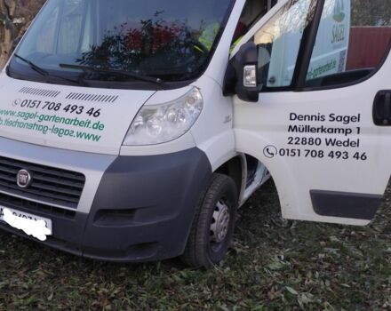 Белый Фиат Дукато, объемом двигателя 2 л и пробегом 203 тыс. км за 5595 $, фото 1 на Automoto.ua