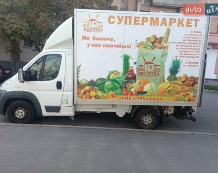 Белый Фиат Дукато, объемом двигателя 2.29 л и пробегом 305 тыс. км за 12600 $, фото 1 на Automoto.ua
