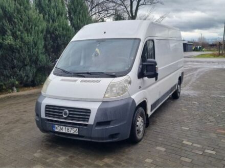 Белый Фиат Дукато, объемом двигателя 2.3 л и пробегом 330 тыс. км за 3550 $, фото 1 на Automoto.ua