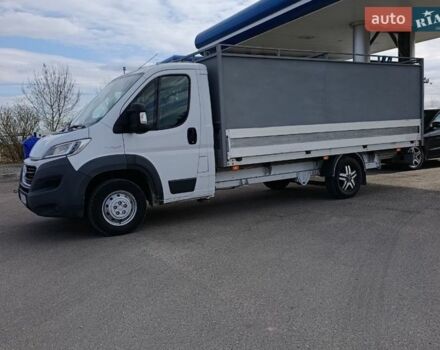 Белый Фиат Дукато, объемом двигателя 3 л и пробегом 414 тыс. км за 18000 $, фото 1 на Automoto.ua