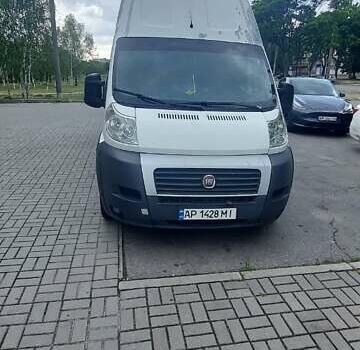 Белый Фиат Дукато, объемом двигателя 3 л и пробегом 343 тыс. км за 11500 $, фото 1 на Automoto.ua